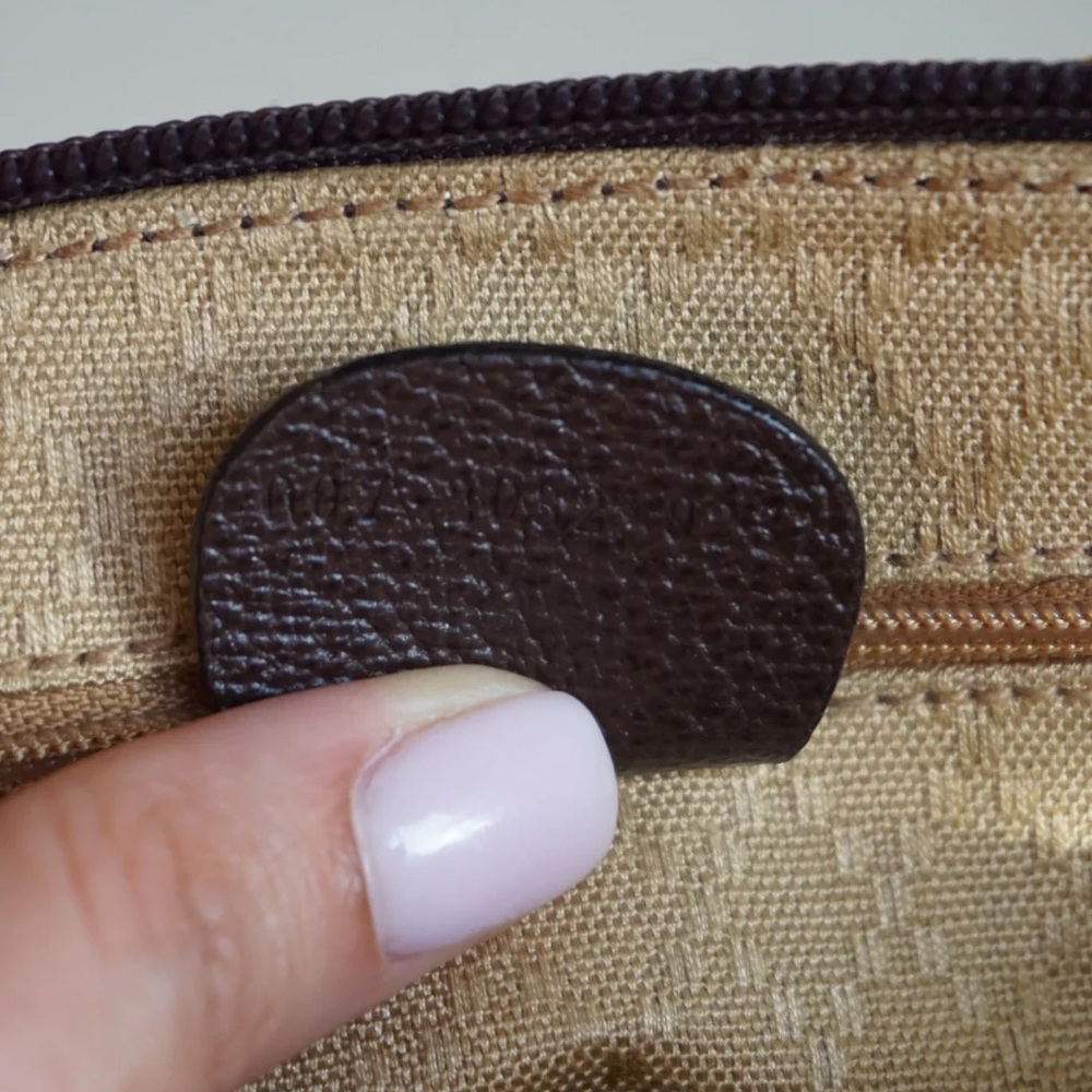 “Gucci” 80’s Brown Suede Mini Vintage Bamboo Handbag - Picture 8 of 10
